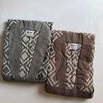 تصویر  حوله لباسی دوایکس لارج نخی طرح ژاکارد